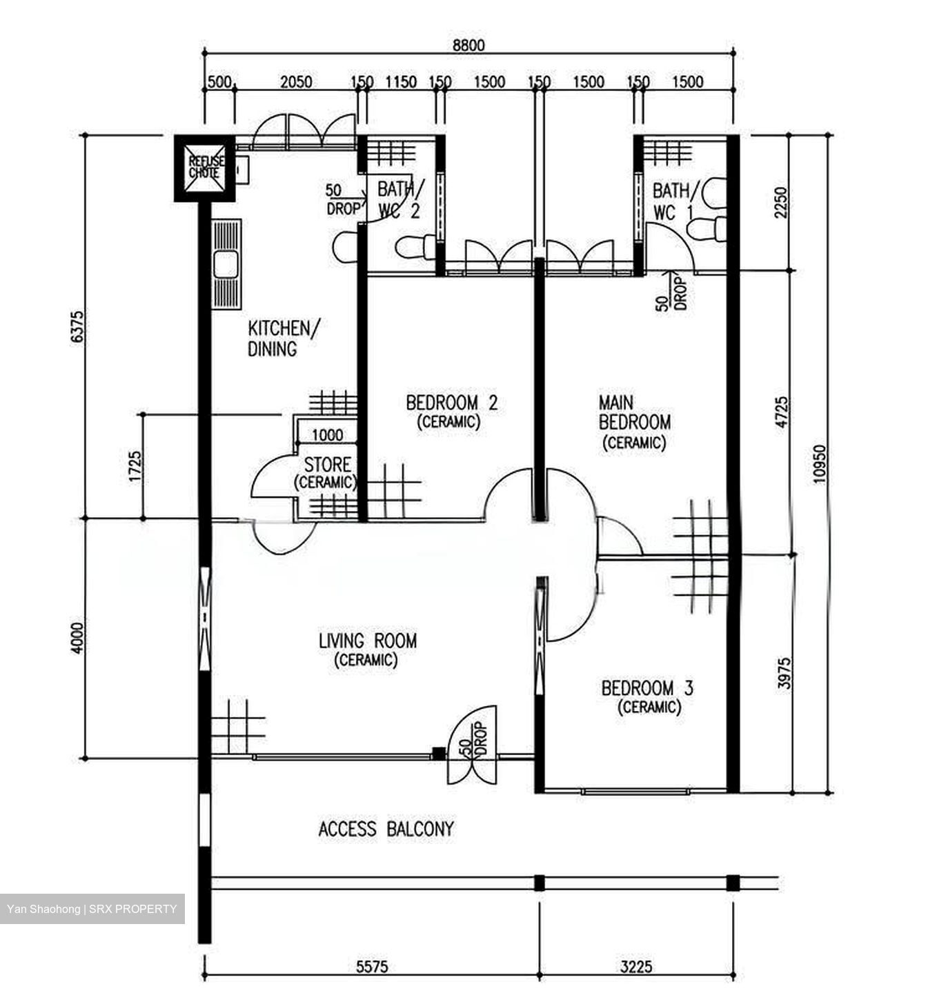 Blk 531 Hougang Avenue 6 (Hougang), HDB 4 Rooms #618928261